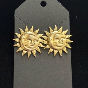 Fashion Sun & Moon earrings